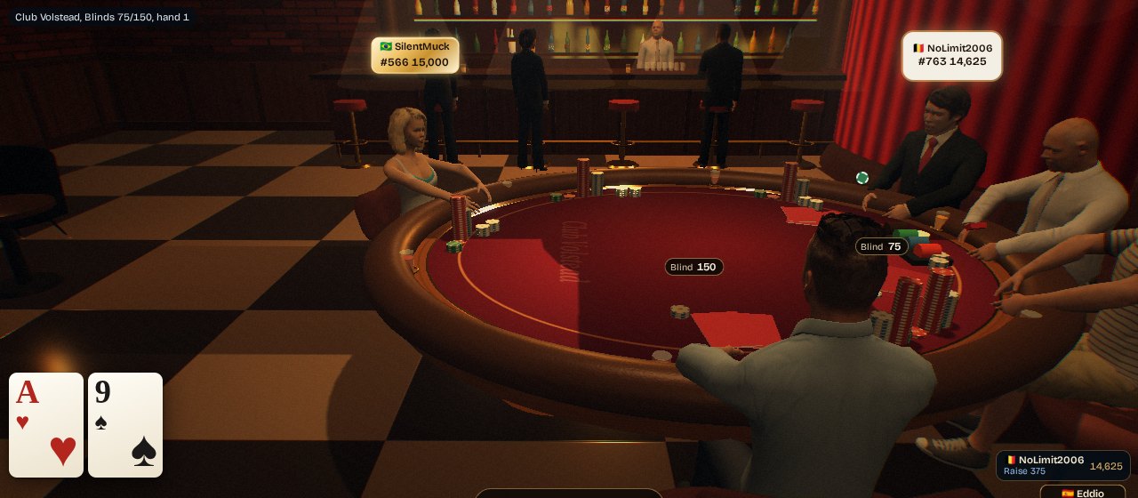Club Volstead poker room
