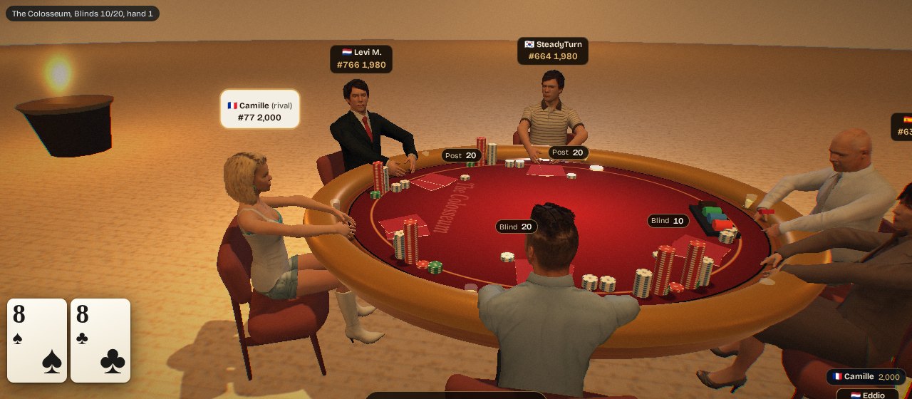 The Colosseum poker room