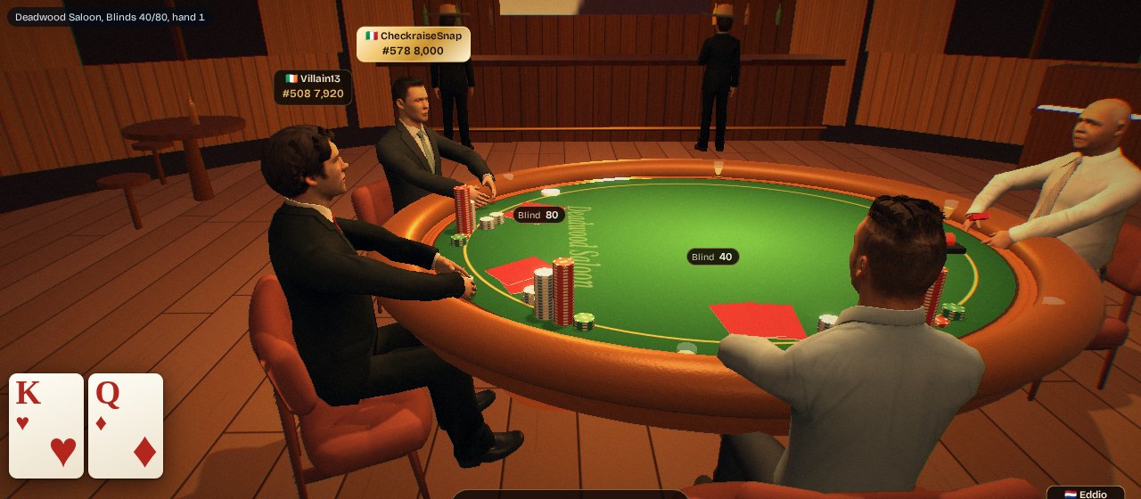 Deadwood Saloon poker room